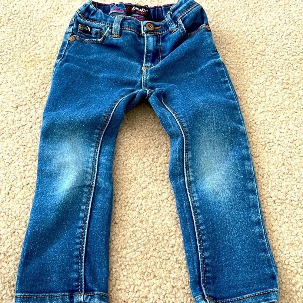 Set of (2) Toddler Blue Jeans Bundle- Jordache and Carter’s - Size 2T
